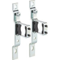 Banyo – Support mural acoustique 3/4" – Lot de 2 pièces – Entraxe 35 mm – Pour installations en espaces confinés