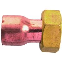 Raccord fer-cuivre 2 pièces douille cuivre 359GCL - 3/4" - 22 mm - DUMONT