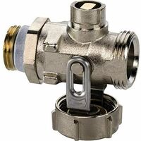 Robinet a boisseau spherique KFE PN16 sans poignee papillon 1/2" version Dg v/sn