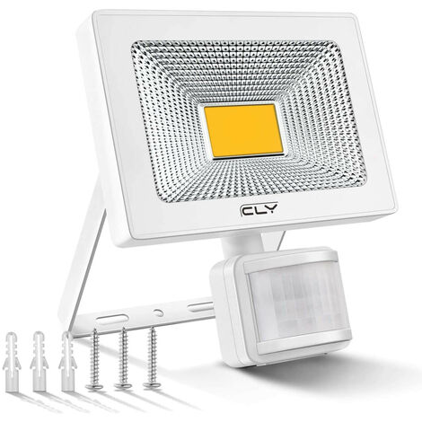 Projecteur d'extérieur LED orientable avec détecteur - Ideal Lux