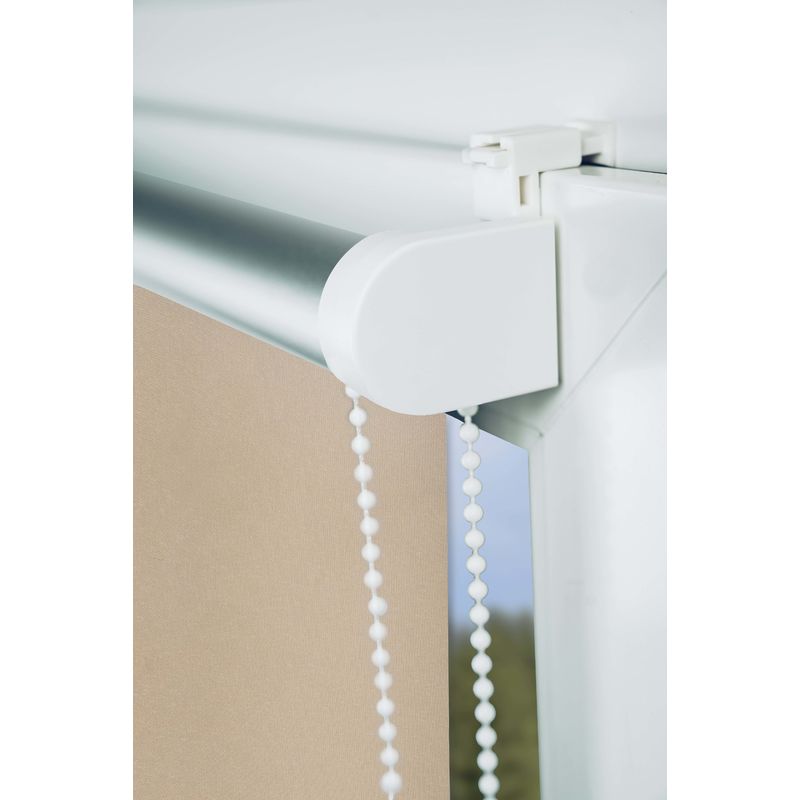 Sicht-Schutz usw Grau 80x160 cm Klemmrollo für Fenster & Türen EUGAD Verdunkelungsrollo Thermorollo Klemmfix ohne Bohren Seitenzugrollo mit gleichfarbige Zubehör und Beschichtung Sonnen-