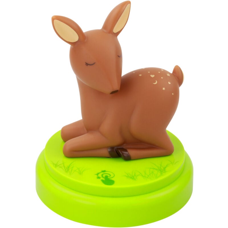 ANSMANN Veilleuse LED "Biche" avec capteur tactile et arrêt automatique