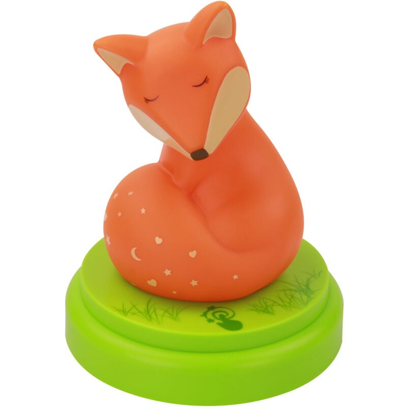ANSMANN Veilleuse LED "Renard" avec capteur tactile et arrêt automatique