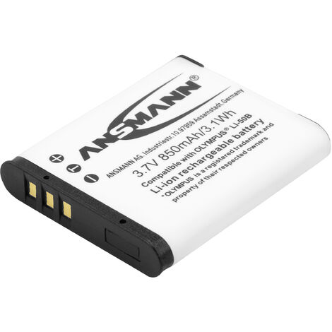 Ansmann LI-50B Batterie pour appareil photo Remplace l'accu d'origine LI-50B 3.7 V 730 mAh S152991 (1/5)