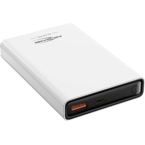 ANSMANN Mini powerbank 22,5 W PB222PD 10000 mAh Blanc (1 pce) (1/8)