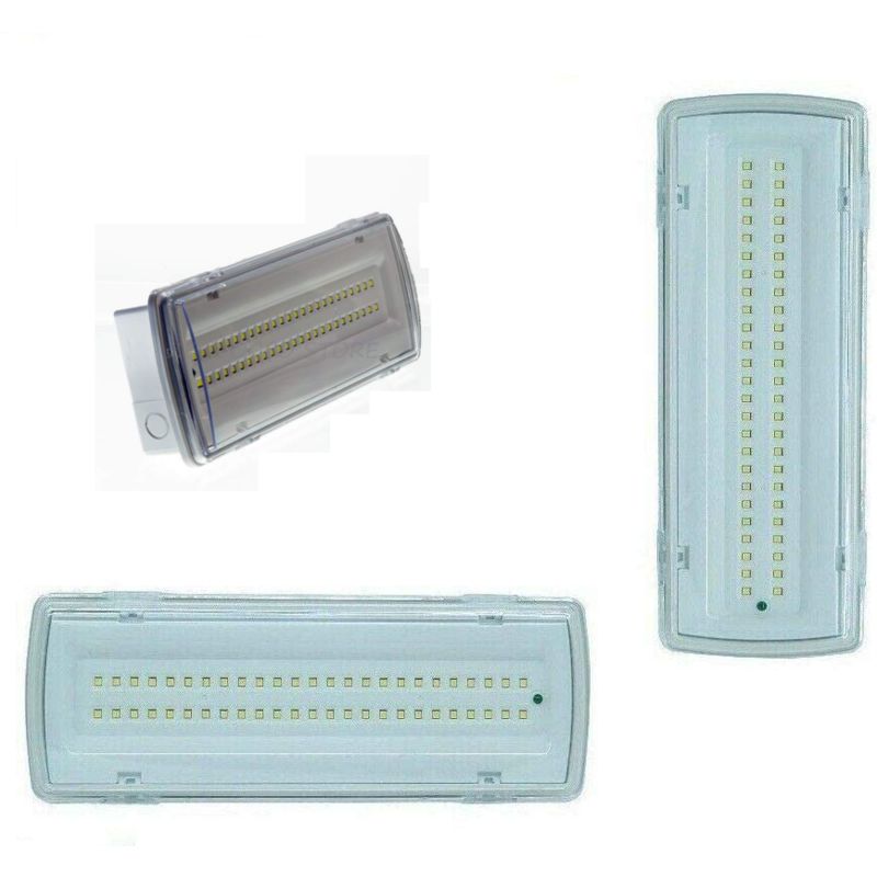 LUCE DI EMERGENZA LED SIMILE BEGHELLI 50 LED 4W INCASSO 3 ORE AUTONOMIA 406  LMN