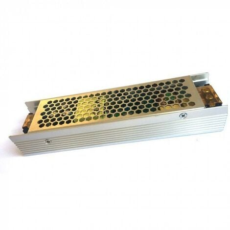 Alimentatore LED Slim Power Supply - 120W 12V 10A Metal