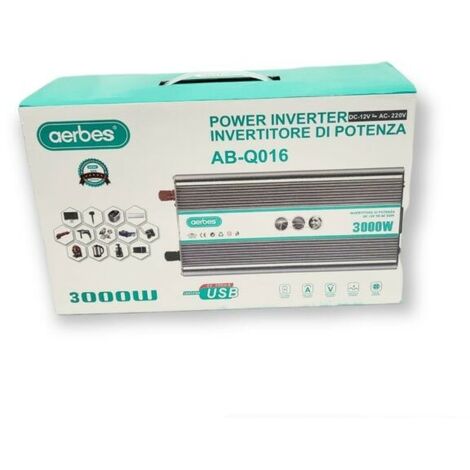 Inverter Di Potenza 500W 1000W 1500W 2000W 3000W 4000W 5000W USB DA 12V A 220V  4000
