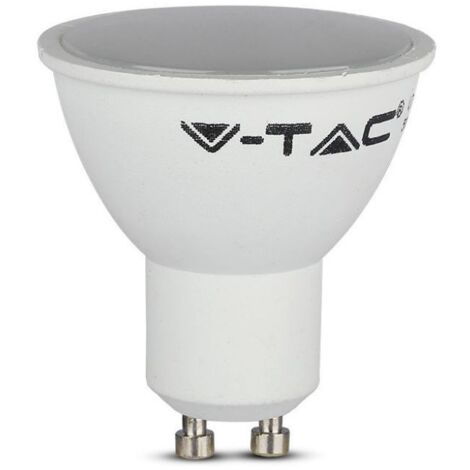SUPER SAVER PACK 3X LAMPADINA LED GU10 4.5W FARETTO SPOTLIGHT SMDV-TAC VT-2095 - SKU 217269 / 217270 / 217271 Bianco Caldo (1/5)