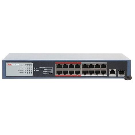 HIKVISION SWITCH 18 PORTE POE  DS-3E0318P-E-M (1/2)