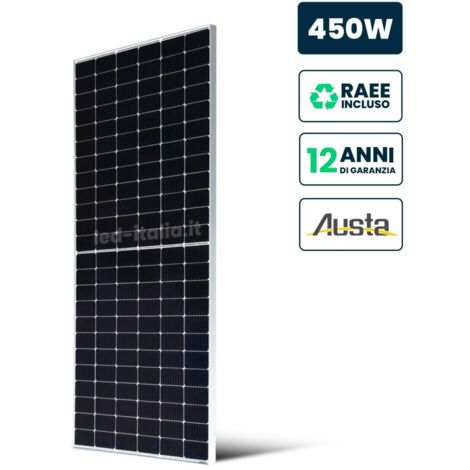 V-TAC Pannello Solare Fotovoltaico AUSTA 450W Silver Frame 1903x1134x35mm
