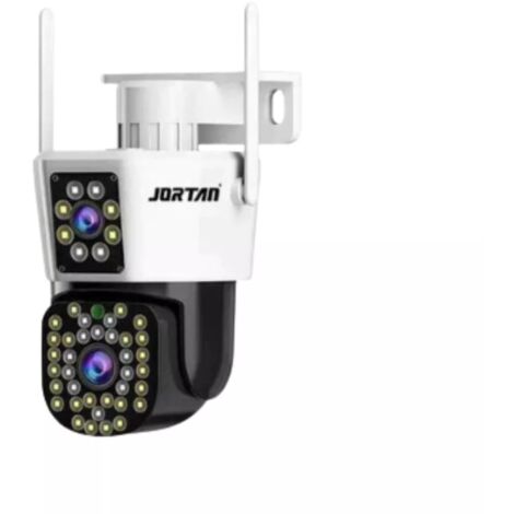 Telecamera Videosorveglianza Wifi Doppia Lente Led 3.6mm 2 antenne IP66 - JT 8293 (1/4)