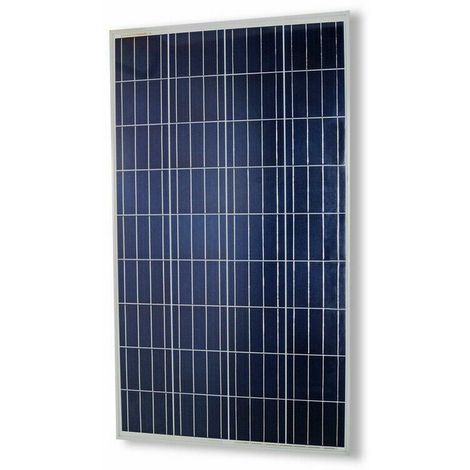 100W Pannello Solare Modulo Fotovoltaico 12V CELLE SILICIO PINZE