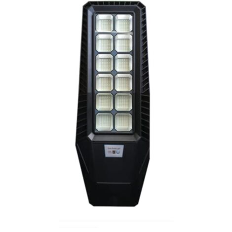 LAMPIONE 600W PANNELLO SOLARE INTEGRATO CREPUSCOLARE IP65 LUCE Fredda 130lm/w