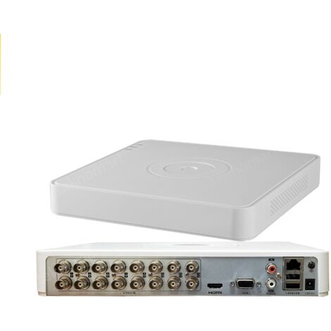 DVR Hikvision DS-7116HQHI-K1 16 canali 4 Megapixel ibrido 5 in 1 HDTVI/AHD/CVI/CVBS/IP (1/4)