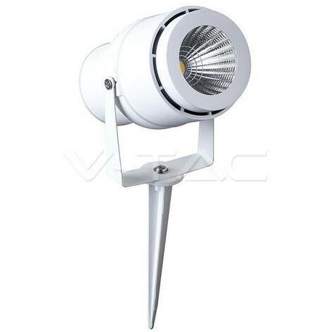 V-TAC VT-412-M Faretto LED Orientabile applique comodino da parete luce  lettura colore bianco 4000K tipo lampada hotel - sku 10293