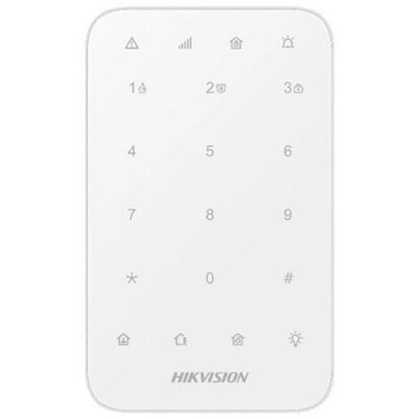 AX PRO HIKVISION TASTIERA LED ALLARME INTERNA WIFI 868MHZ  DS-PK1-E-WE (1/5)