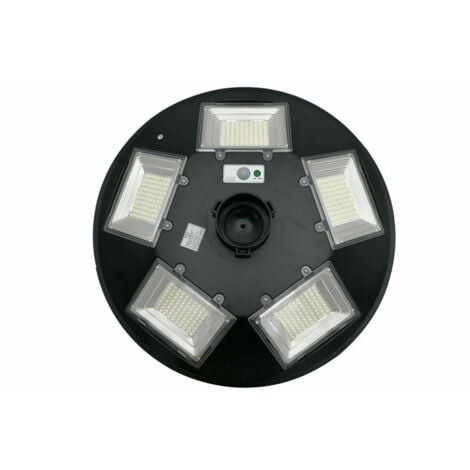 Lampione 300 Watt Faro Solare LED UFO  Luce Fredda Con Telecomando IP66
