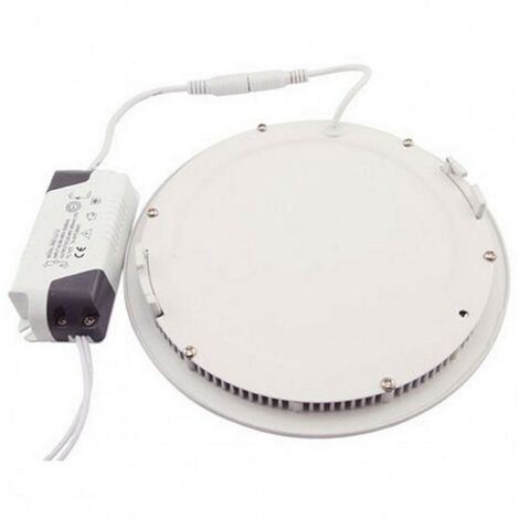 Faretto Led 25 Watt Pannello Incasso rotondo 1800 LM Luce Calda 3200k