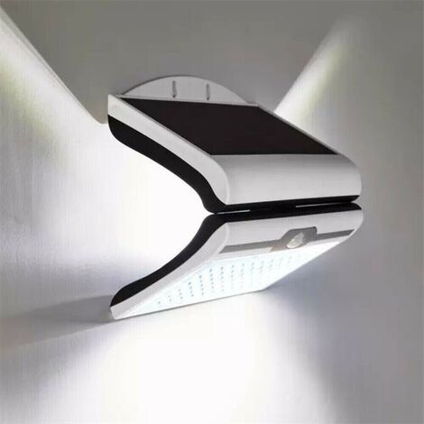 Faro Led Con Pannello Solare Sensore Rileva Movimento Faretto Ricaricabile Ip65 72066378
