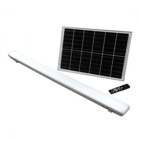 Led solar tri proof v-tac 6500 vt-120018-18w-sensore e rf control- ip65