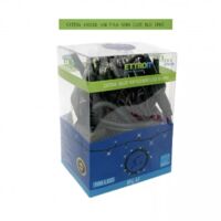 Catena luminosa 100 led luci di Natale 10 metri prolungabile da esterno ip65 balconi terrazze giardino ET4106 - FILO NERO - LUCE BLU