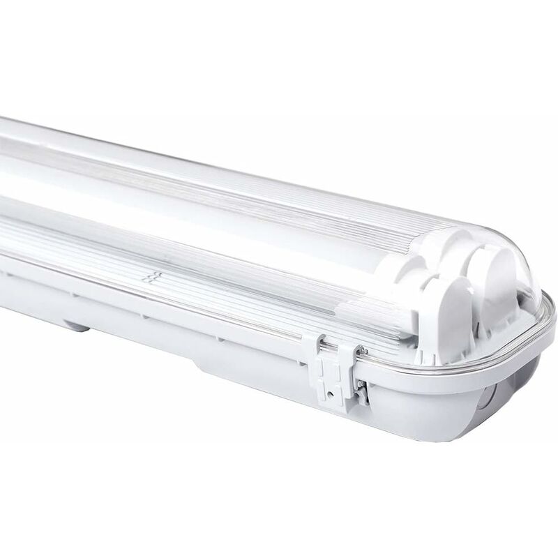 LED Feuchtraumleuchte Wannenleuchte 60 cm Röhre Keller Werkstatt 