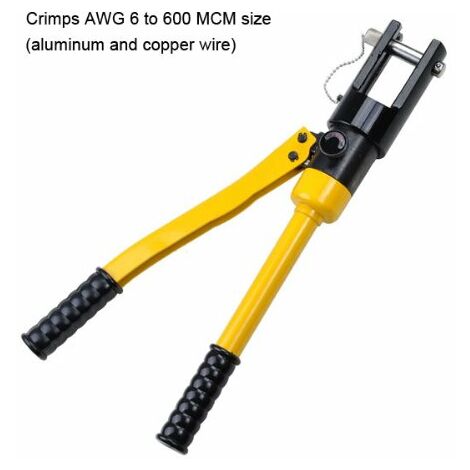 Top-App Wolketon Hydraulic Pliers Crimping mm2 300 Hydraulic Pliers 10 Crimping Pliers to