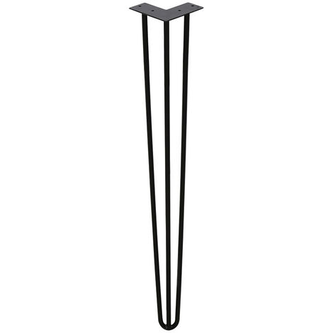 4x Hairpin Legs Tischbeine Tischkufen Möbelfüße Couchtisch Beine Metall 14"-28" 