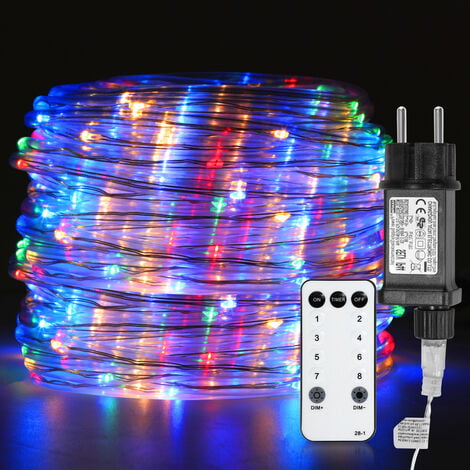 LED Lichterschlauch LED Lichterkette 8 Modi IP65 Wasserdicht
