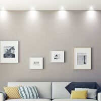 10X LED Einbauleuchte Deckenleuchten Wohnzimmer Einbauspot Strahler Badezimmer 
