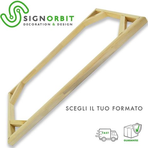 Telaio In Legno Listellare Levigato Per Montaggio Tela