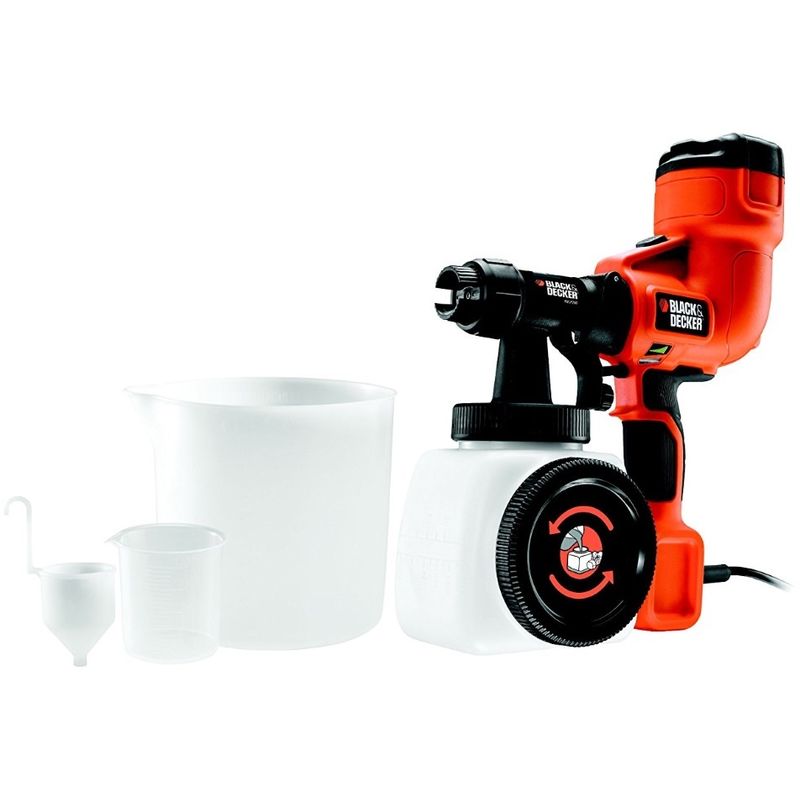 Black&Decker Pistola x verniciare a spruzzo 400W paintzoom aerografo  HVLP200C