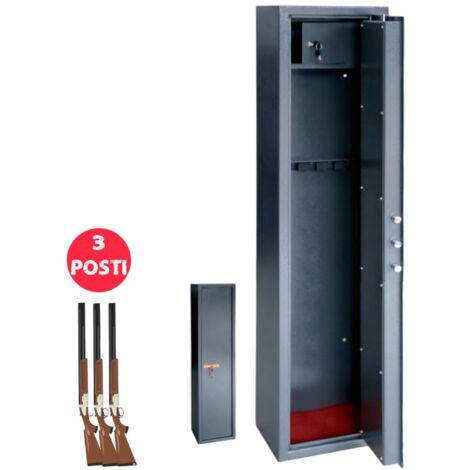 ARMADIO PORTAFUCILI COMBINAZIONE ELETTRONICA DISPLAY LCD TECHNOMAX TCE - Foto 7