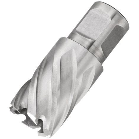 Krino fresa a carotare diametro 16 serie corta 30 mm attacco WELDON per metallo acciaio