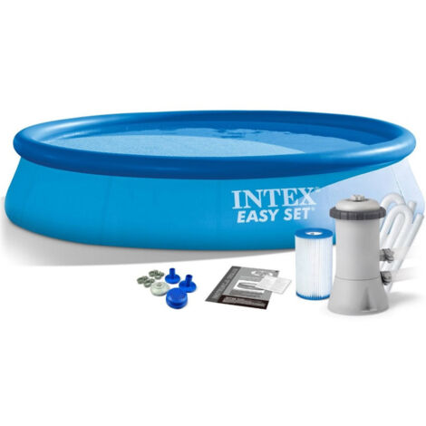 Piscina Autoportante INTEX Easy Set rotonda tonda Ø 366 H 76 con pompa filtro