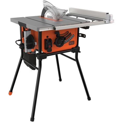 BLACK+DECKER BES720-QS Sega circolare con banco portatile 230V 1800W Ø 254 mm