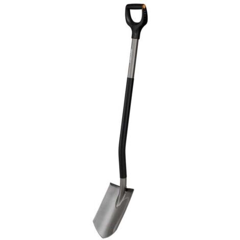Fiskars 1066708 Vanga a punta Ergonomic badile multiuso ultra leggero in acciaio