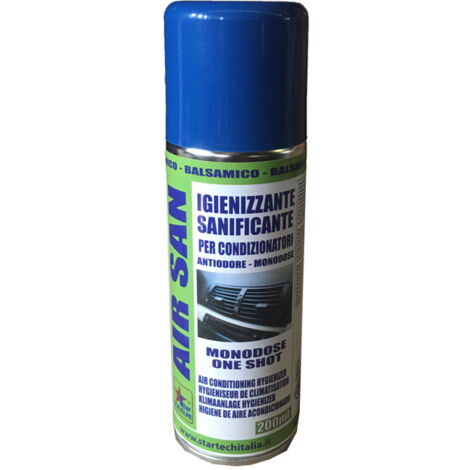 AIR SAN spray 200 ml igienizzante sanificante antibatterico per climatizzatori 6 PEZZI