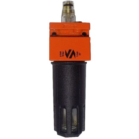 Lubrificatore Attacco 1/2" Per Compressore Aria Compressa Utensili Pneumatici (1/3)