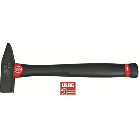 USAG 382 F 800 GR MARTELLO PER MECCANICI CON MANICO IN GRAPHITE TESTA QUADRA PIANA