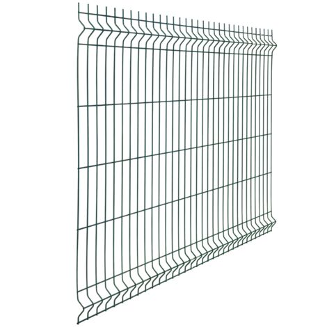 Pannello rigido recinzione rete plastificata filo Ø 5 mm H 123 cm L 250 cm  modulare