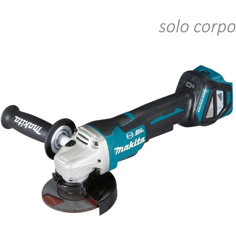 MAKITA DGA513Z SMERIGLIATRICE ANGOLARE 125 mm Brushless 18V solo corpo