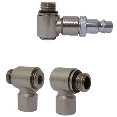 Raccordo girevole curvo 1/4'' sae con premispillo | SAMA' S.R.L