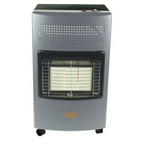 STUFA A GAS VINCO 4.2KW GRIGIO SCURO BASSO CONSUMO 3 REGOLAZIONI TERMICHE