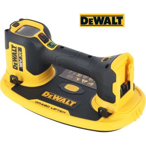 DEWALT VENTOSA SOLLEVATORE A VUOTO A BATTERIA 18V SENZA BATTERIE DCE590N-XJ
