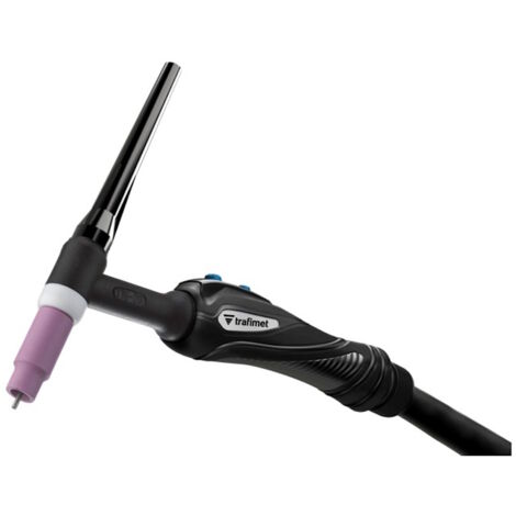Trafimet Torcia Expertig 26 4m Dinse 13 mm con pulsante singolo AC 200A
