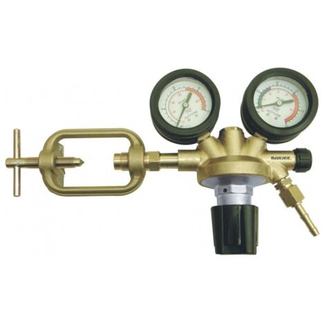 RIDUTTORE DI PRESSIONE ACETILENE 20 bar - 1,5 bar PROFESSIONALE GAS COMPRESSI