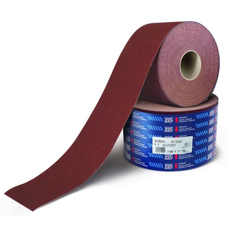 SAITEX-RI DA-F Rotolo industriale di tela abrasiva 120 x 50 m - Grana: 180