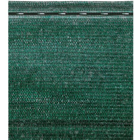 Rete Ombreggiante SIP Frangisole 90% Oscuramento, 1,5x5 Metri, Con Asole Per Fissaggio, Verde - 3